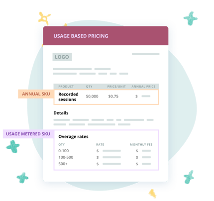 usage- based pricing template